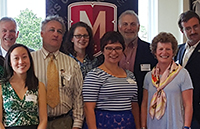  Group at Honors Alumni reception