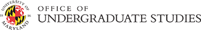 Office of Undergraduate Studies at the University of Maryland logo