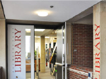 Architecture Library entrance