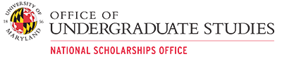 Logo, Office of Undergraduate Studies, University of Maryland