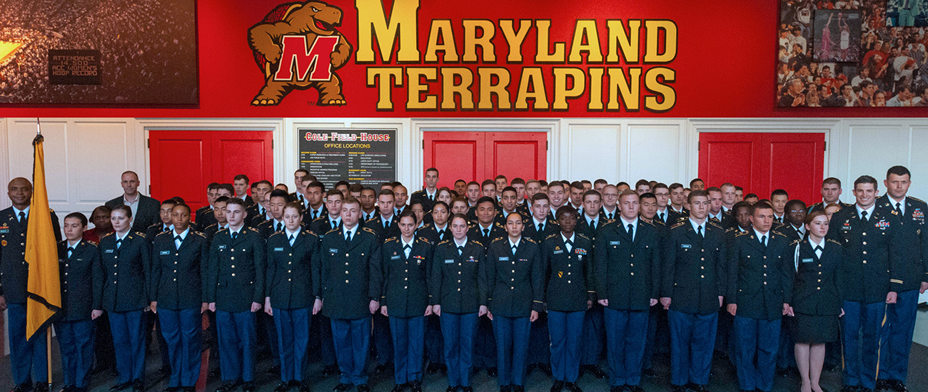 University of Maryland Army ROTC cadre