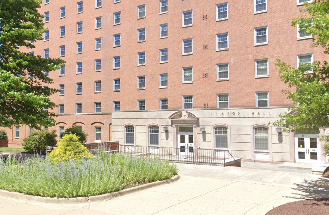 exterior of Elkton Hall