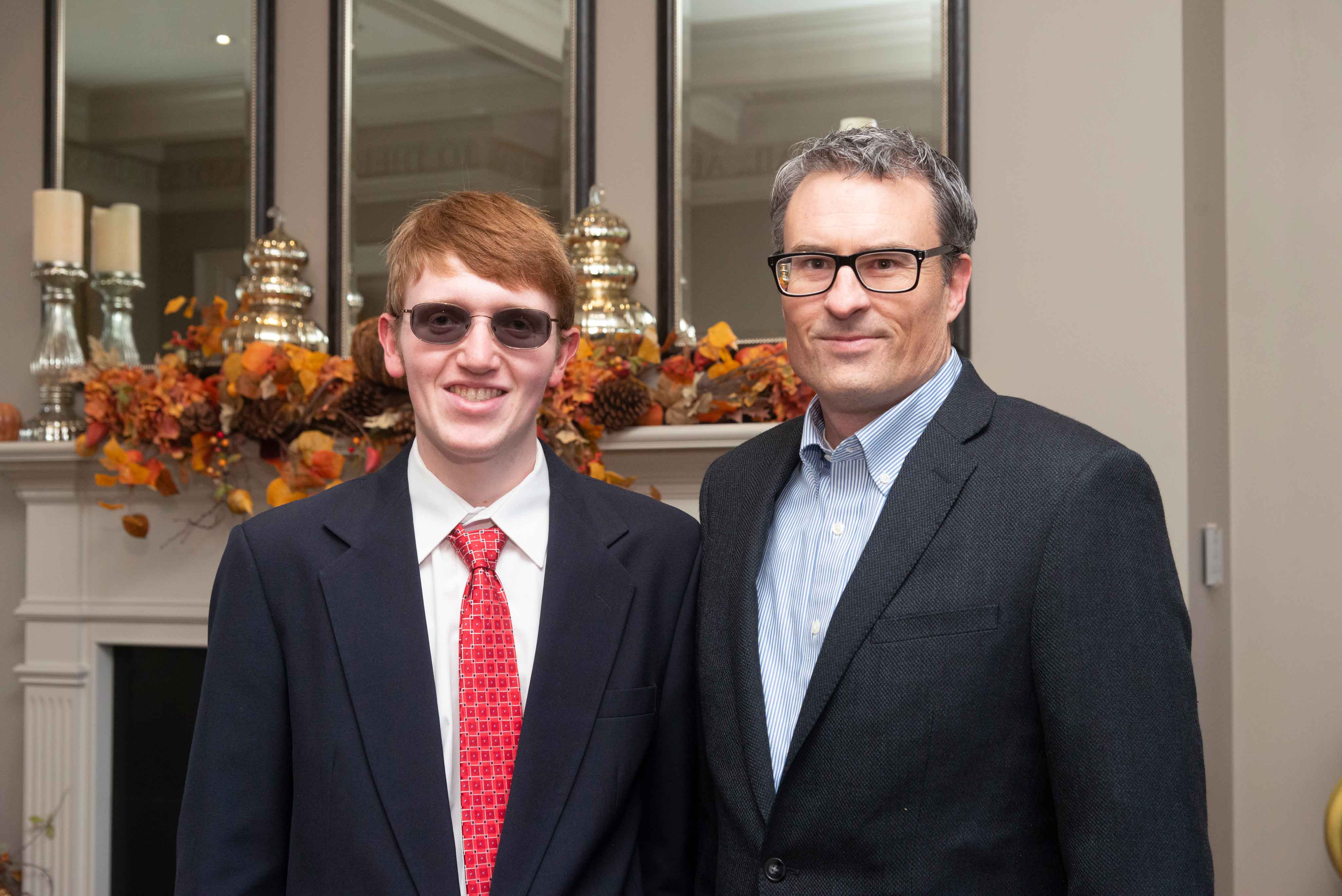 Scholar Connor Hall with Ian White