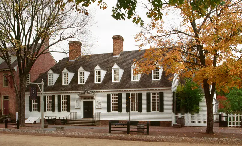 The tavern in Virginia that PBK was founded in