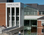 Entrance to Edward. St. John building