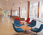 Seating in Edward. St. John building