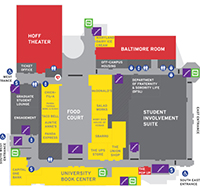 Ground floor map