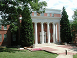 entrance to Taliaferro Hall